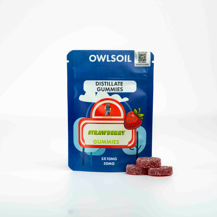 Golden Distillate Gummis – 50 mg (5 × 10 mg)