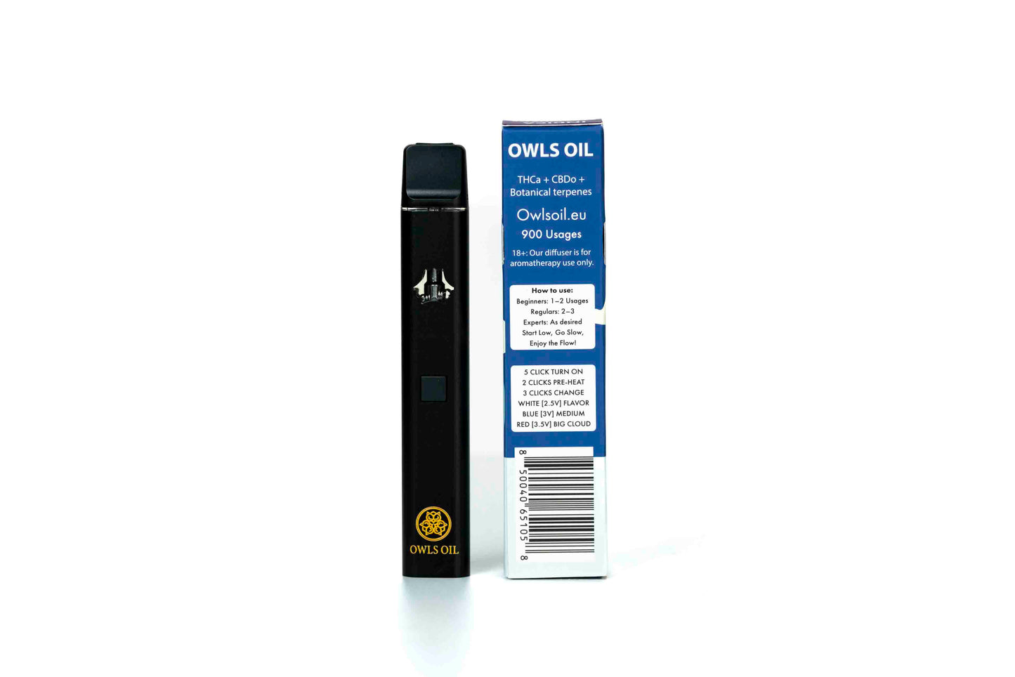 Golden Owls Cherry Pie 3ml THCA Vape – 3000mg