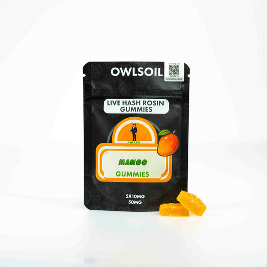 Platinum Live Rosin Gummies – 500mg (50 × 10mg)