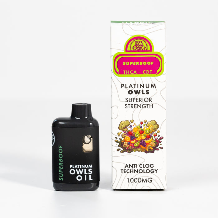 Platinum Owls THCA 1ml Vape – Superboof
